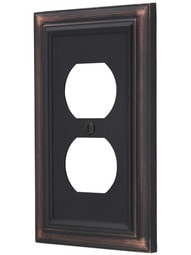 Georgian Single Duplex Cover Plate